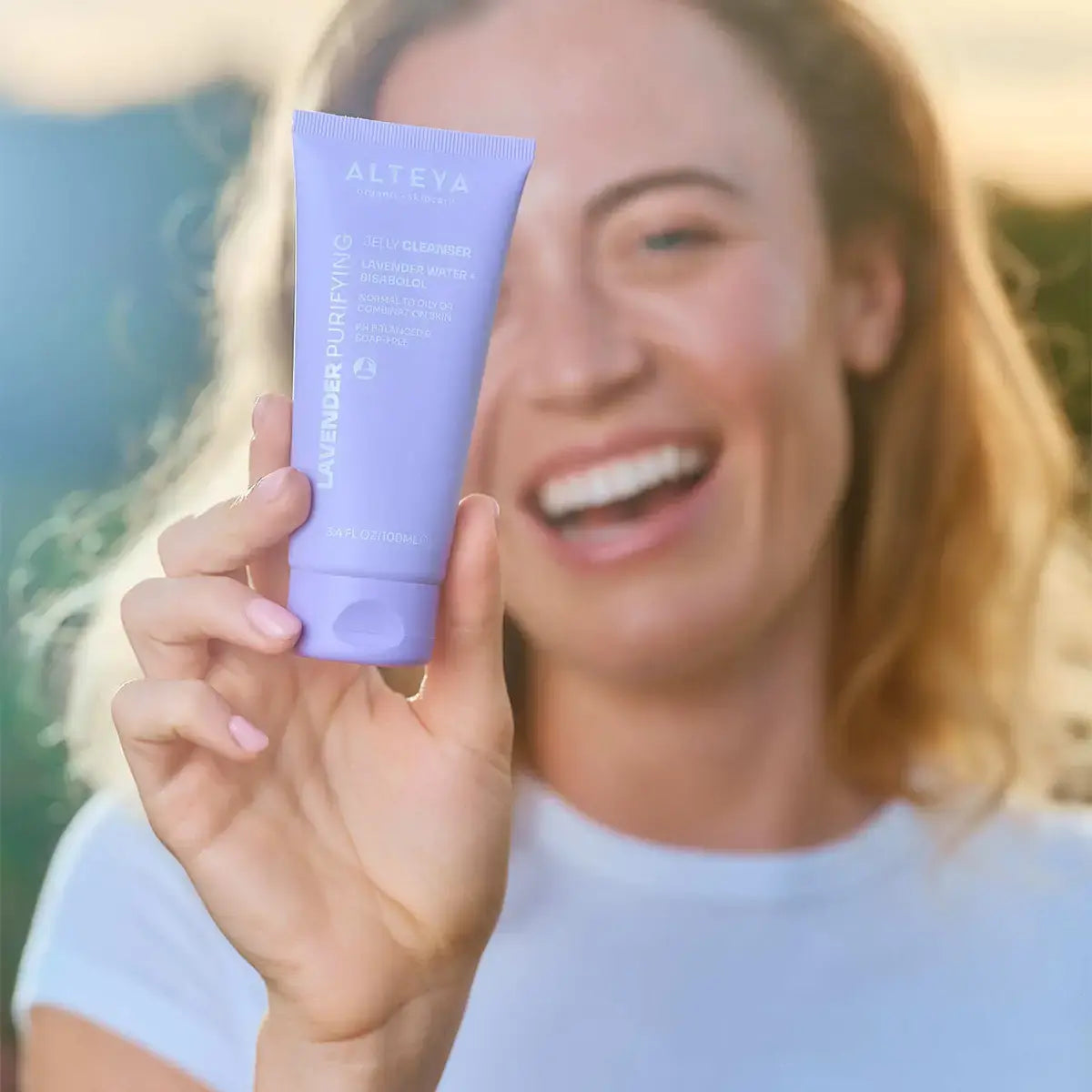 jelly face cleanser lavender