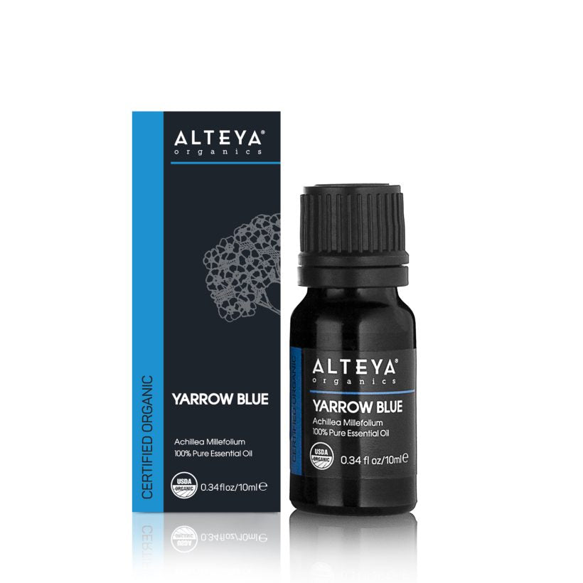 certified organic yarrow blue oil
