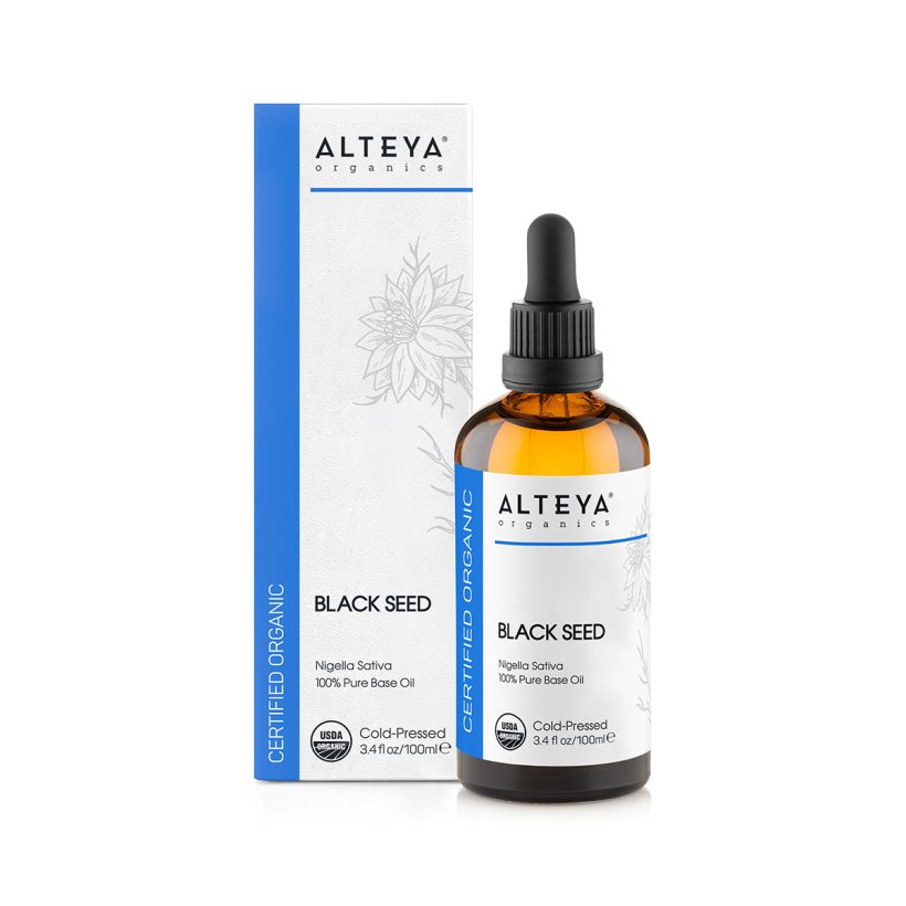 certified organic black seed (black cumin) oil