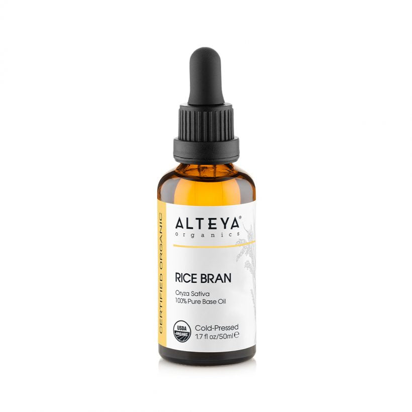 certified organic rice bran oil