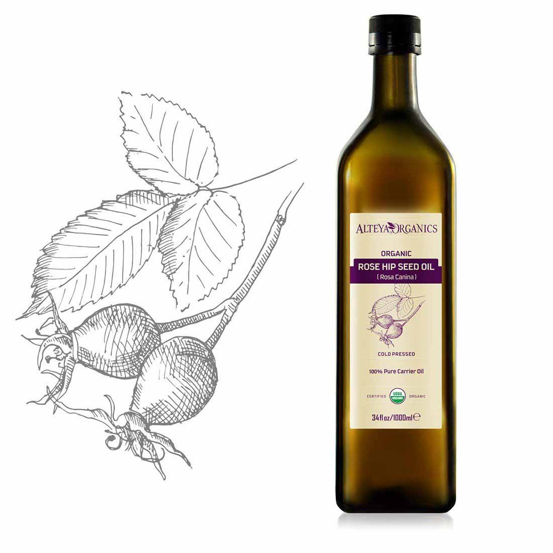 Organic Rosehip Seed Oil