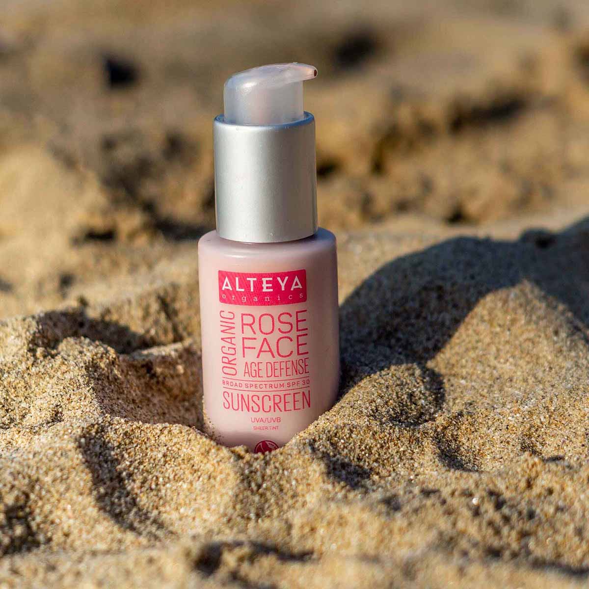 Sunscreen alteya organics