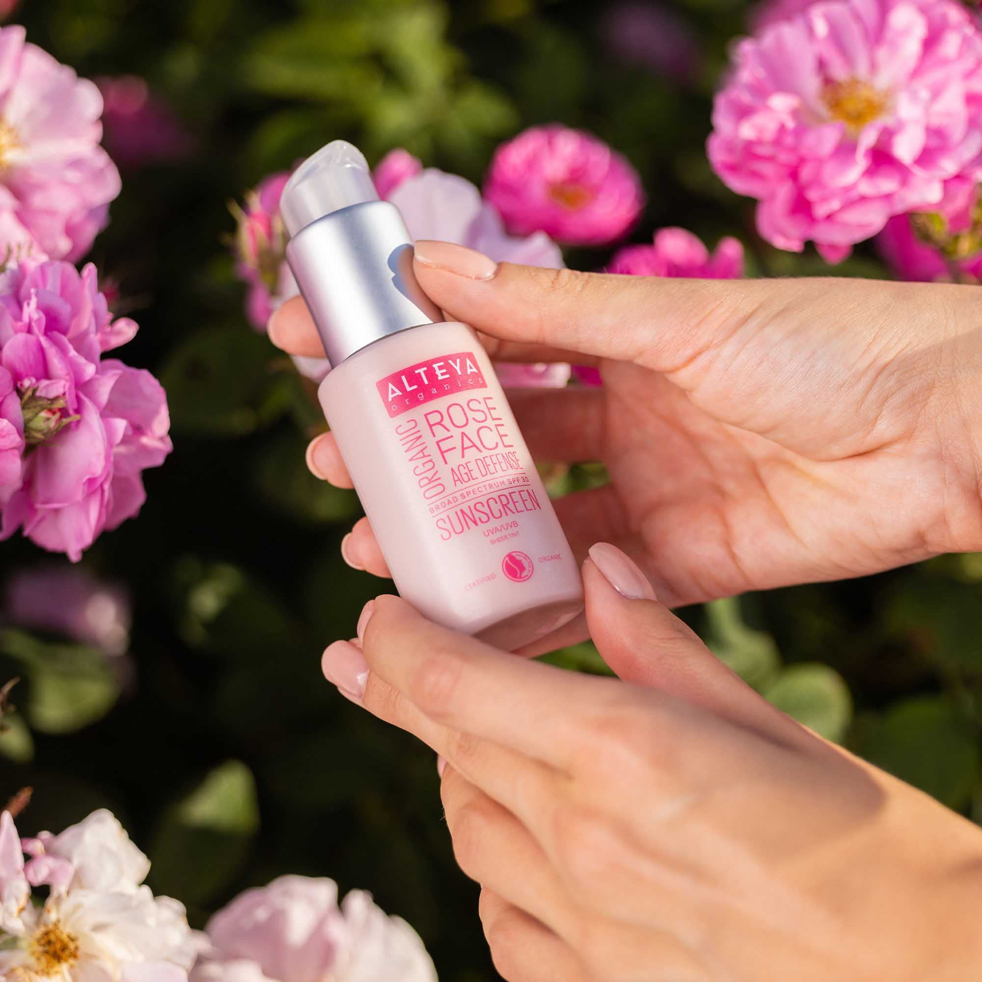 Sunscreen alteya organics