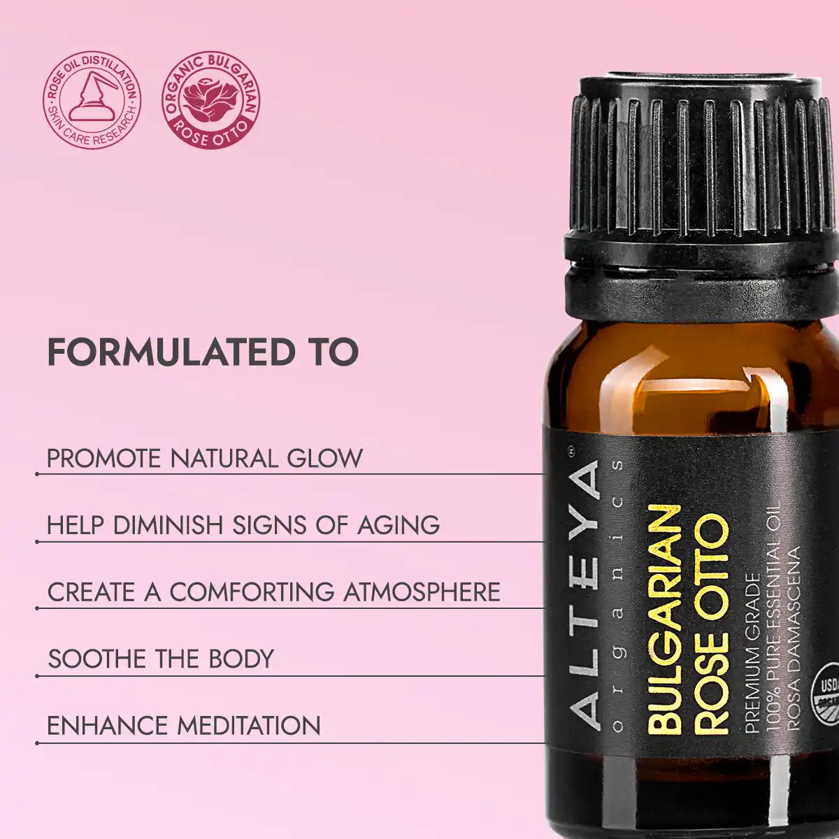 bulgarian rose essential oil alteya organics