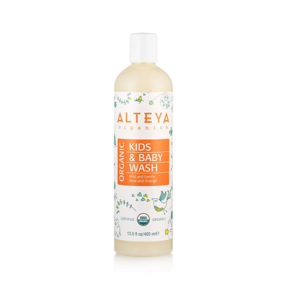 Organic Kids & Baby Wash 400ml