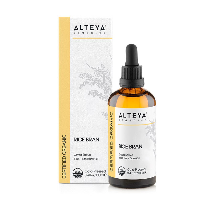 certified organic rice bran oil