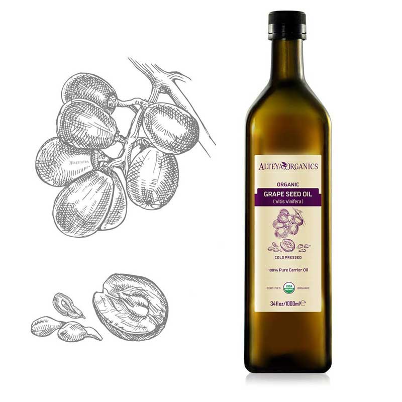 certified organic grape seed oil