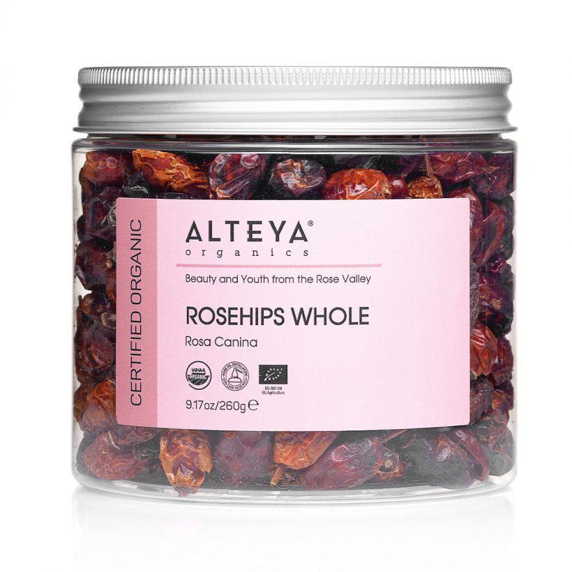 Organic Dry Whole Rose Hips