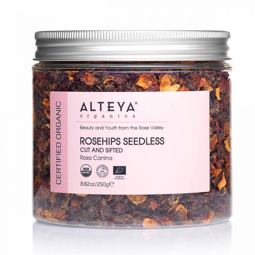 Organic Dry Rosehips Seedless