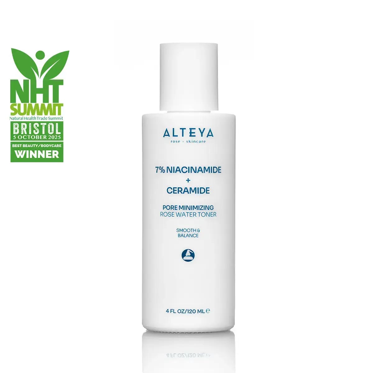 pore minimizing rose water niacinamide