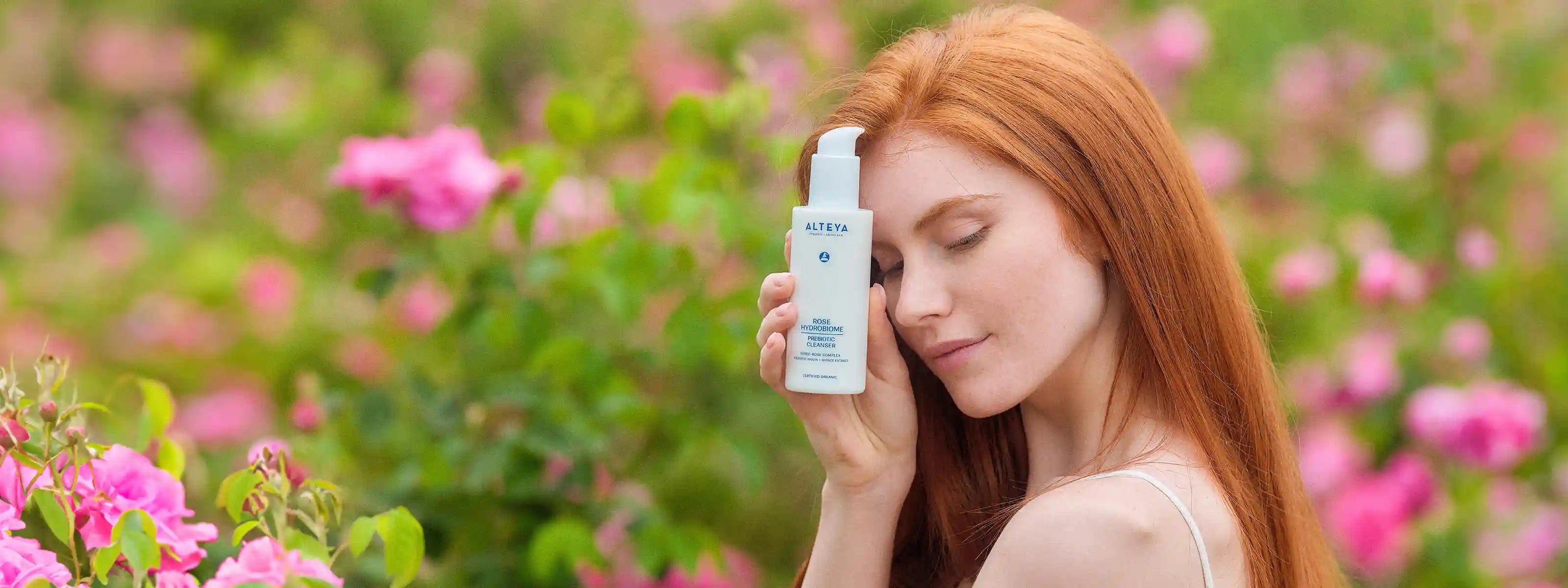 Rose Hydrobiome Cleanser