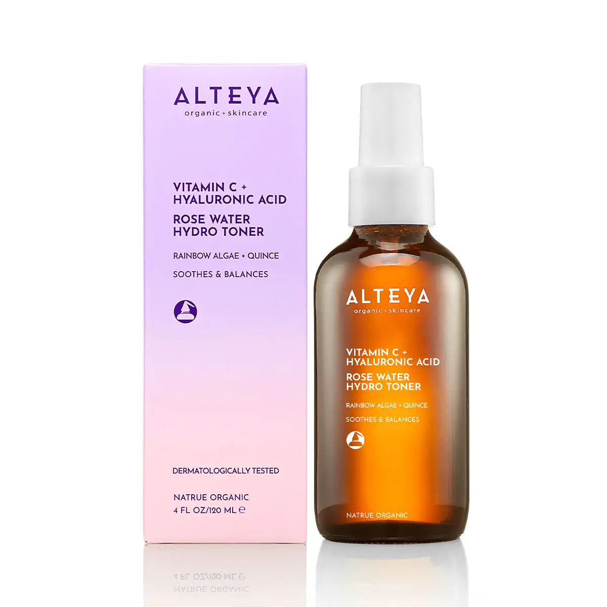 vitamin c and hyaluronic acid rose water hydro toner luminous rose box