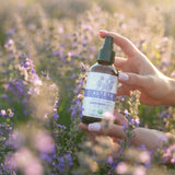 Organic Bulgarian Lavender Water 120 ml - Amber Glass Bottle