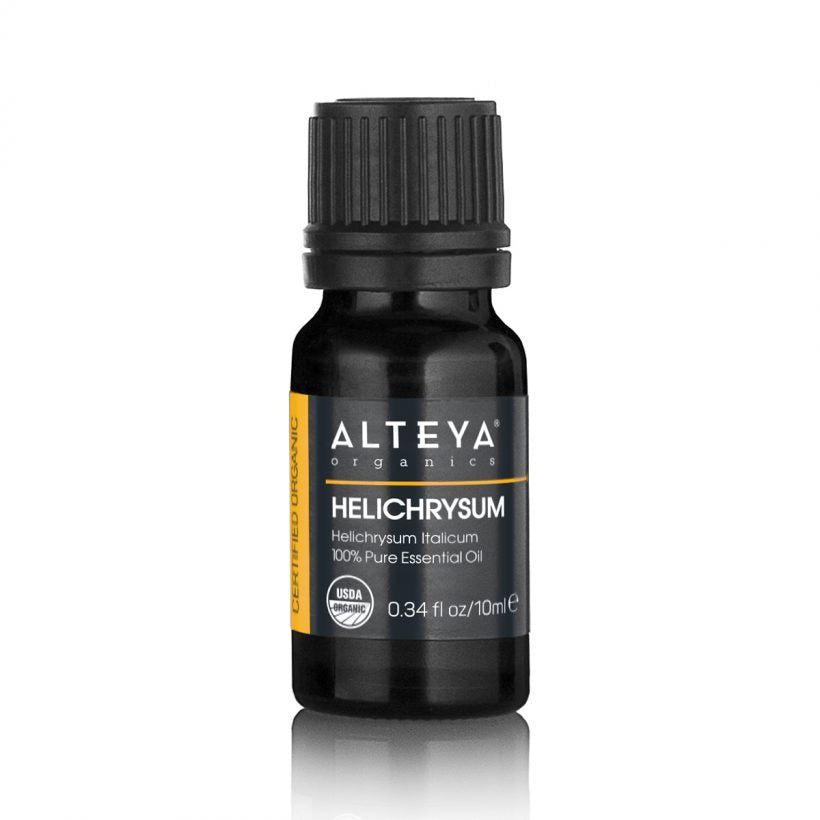 certified organic helichrysum (immortelle)