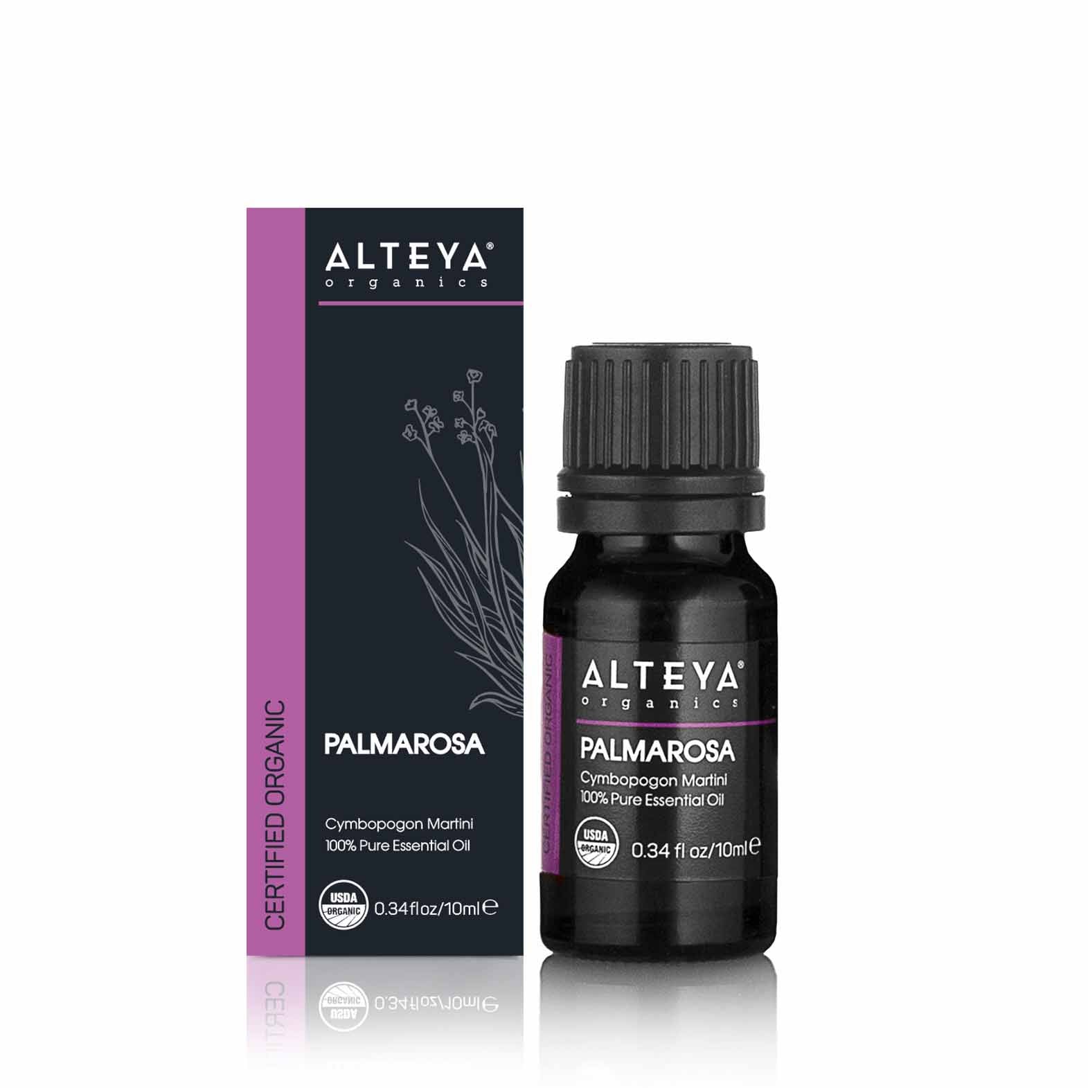 certified organic palmarosa oil