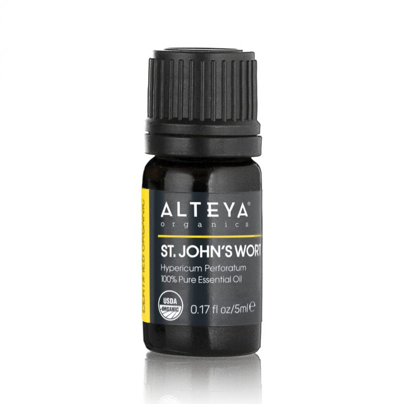 certified organic st.john's wort oil