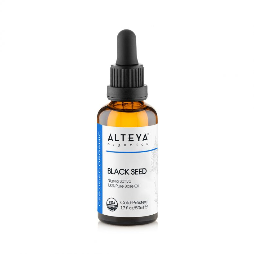 certified organic black seed (black cumin) oil