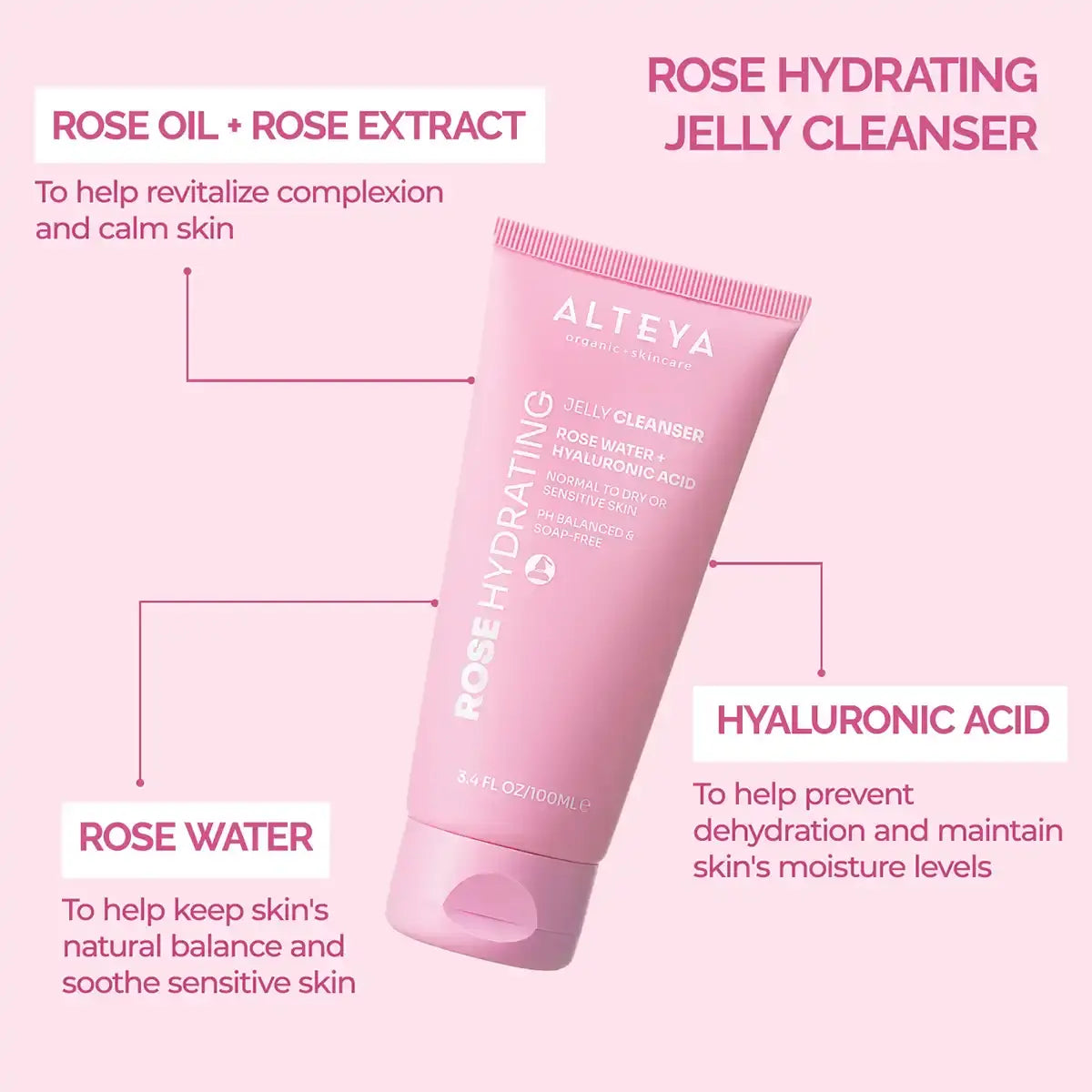 jelly rose cleanser key ingredients