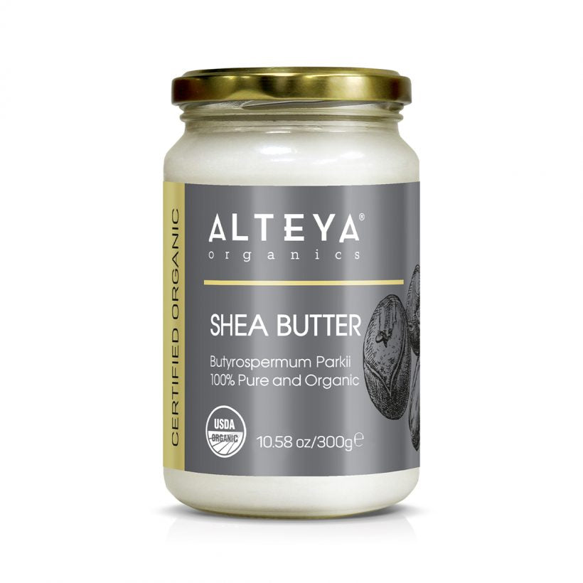 Our Organic Shea butter is refined and naturally deodorized and lacks the distinct odor of the unrefined shea butter, which makes it a more appropriate addition to cosmetic formulations.