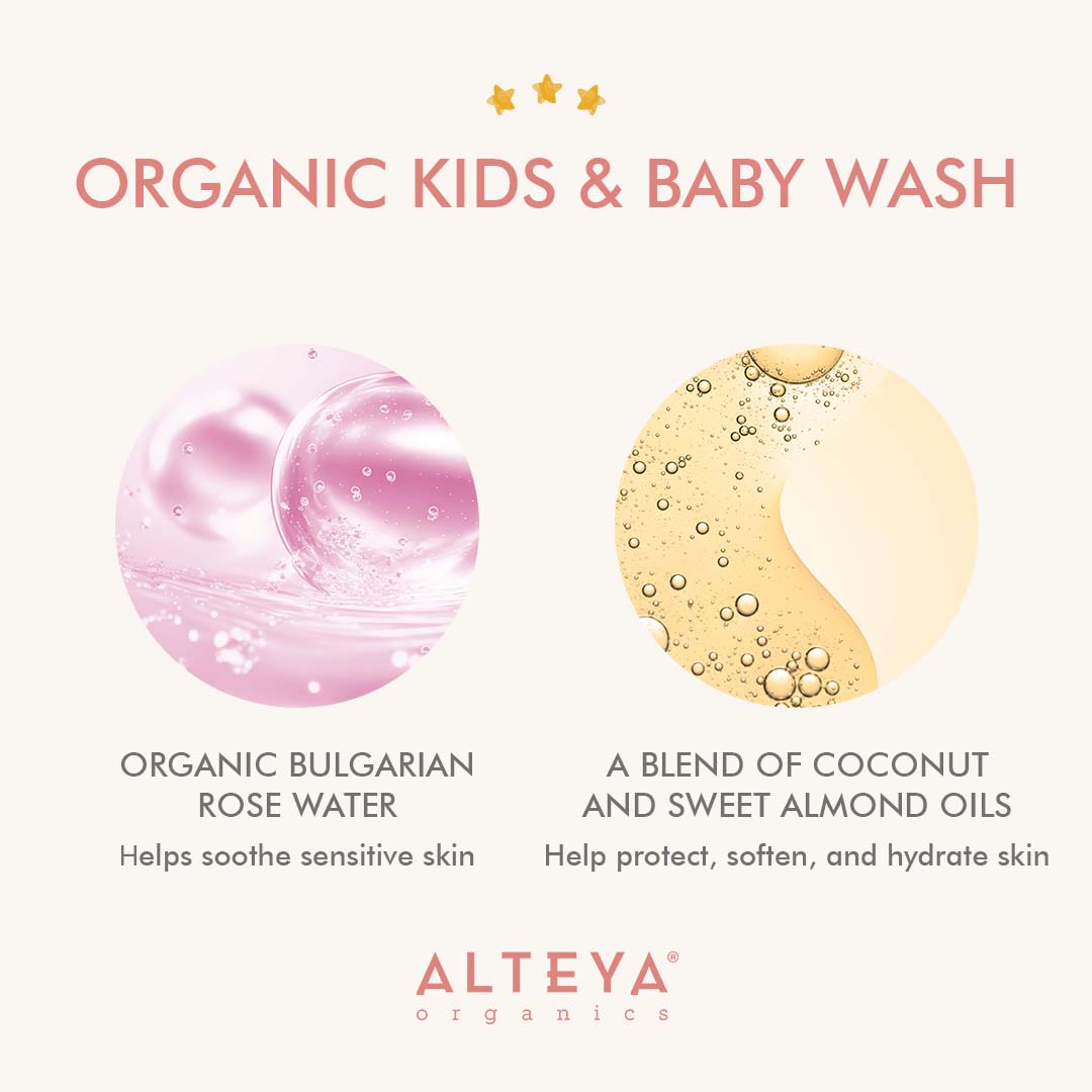 Organic Kids & Baby Wash 400ml