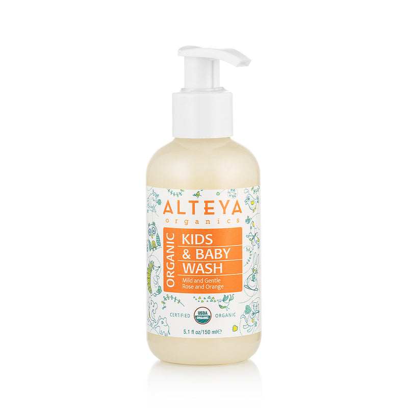 organic-baby-wash-mild-and-gentle-150-ml- by-Alteya_Organics
