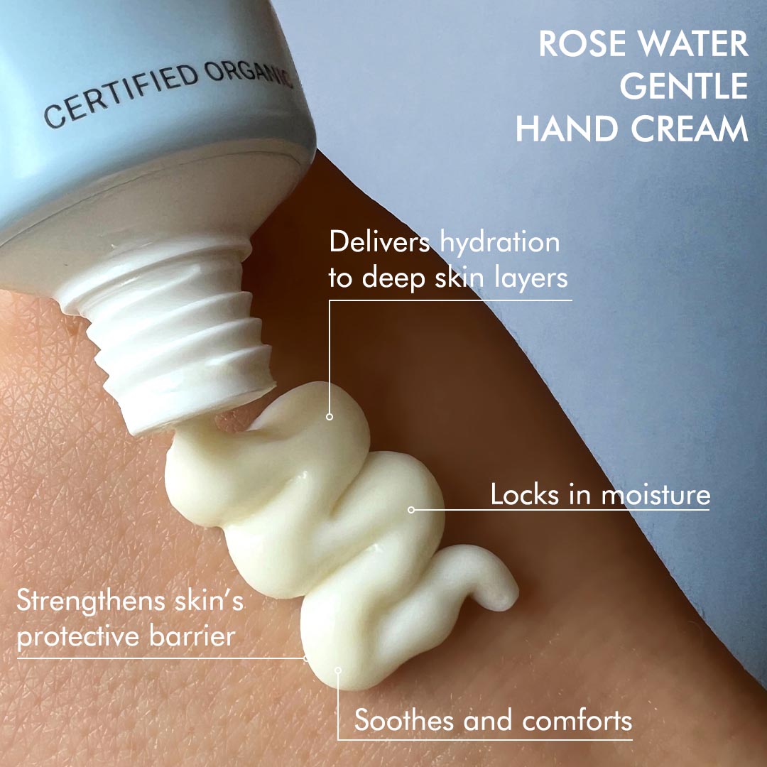 rose water gentle hand cream