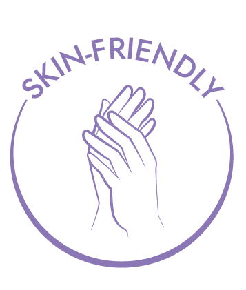logo skin-friendly