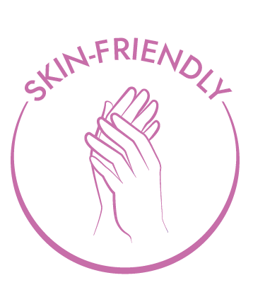 skin friendly rose logo