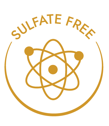 sulfate free orange logo 