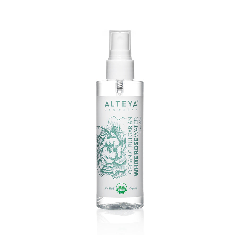 Organic Bulgarian White Rose Water (Rosa Alba) Spray 100 ml