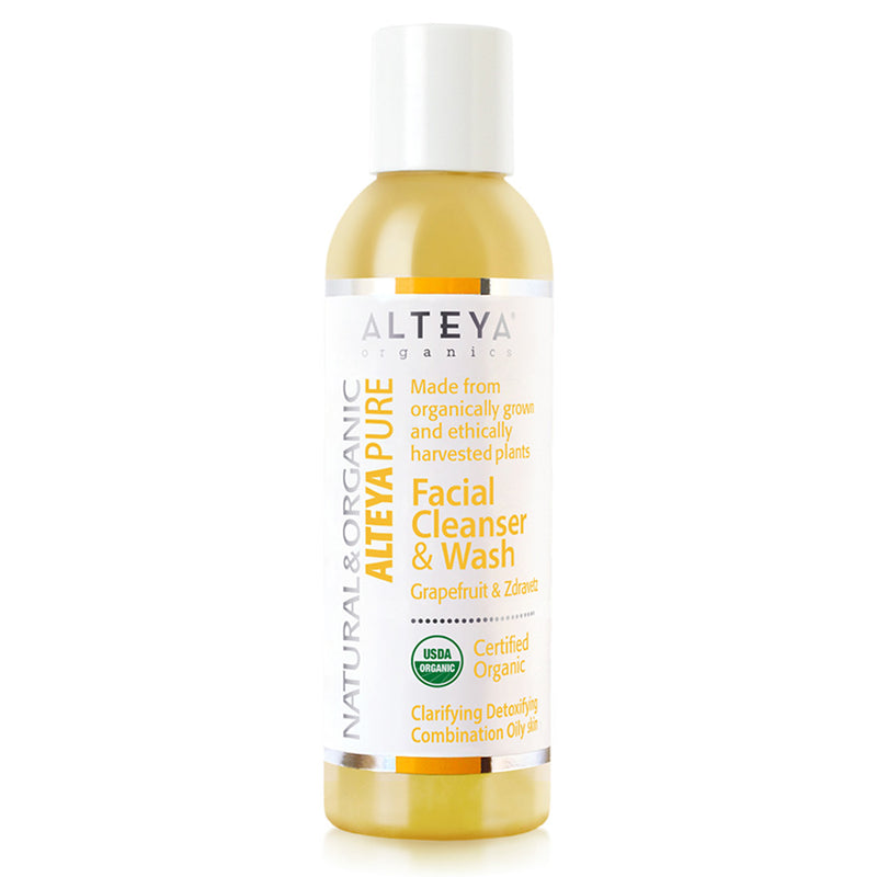 Skin Care Alteya Pure Facial Cleanser and Wash Grapefruit and Zdravetz-150-ml -Alteya-UK