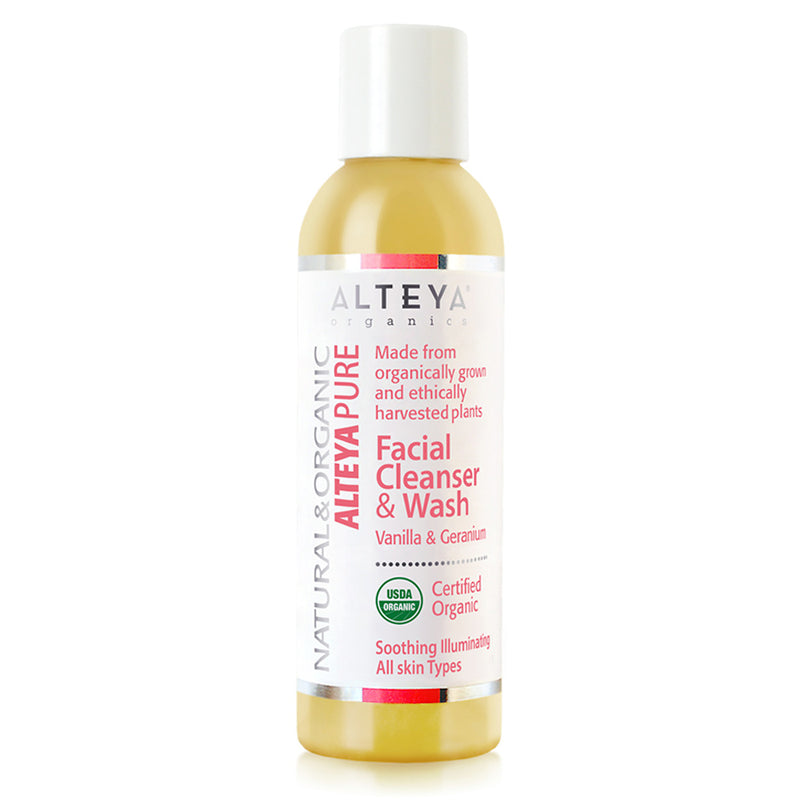 Skin Care Organic alteya pure Facial Cleanser and Wash Vanilla and geranium-150-ml-alteya-organics-UK