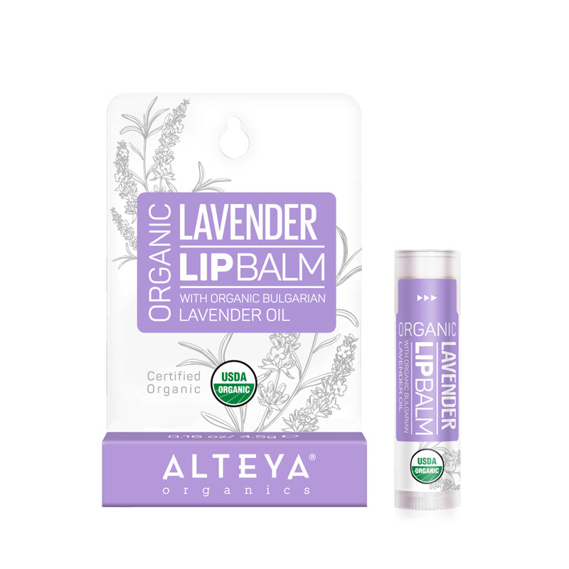 Organic Lip Balm Lavender - Alteya Organics UK